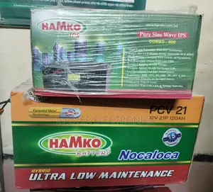 Hamko 800Va IPS & 120Ah Battery