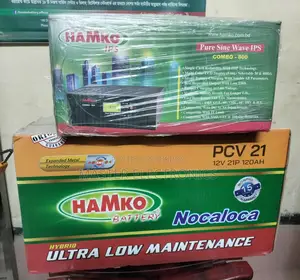 Hamko 800Va IPS & 120Ah Battery