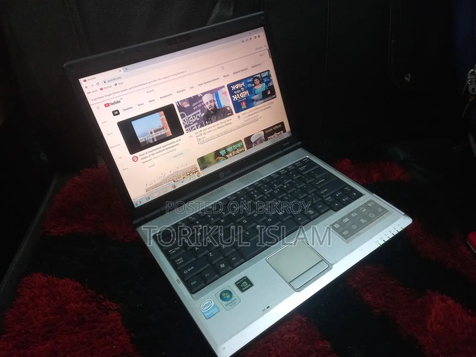 LG Laptop/500GB/2GB/Windows 7 64-bit