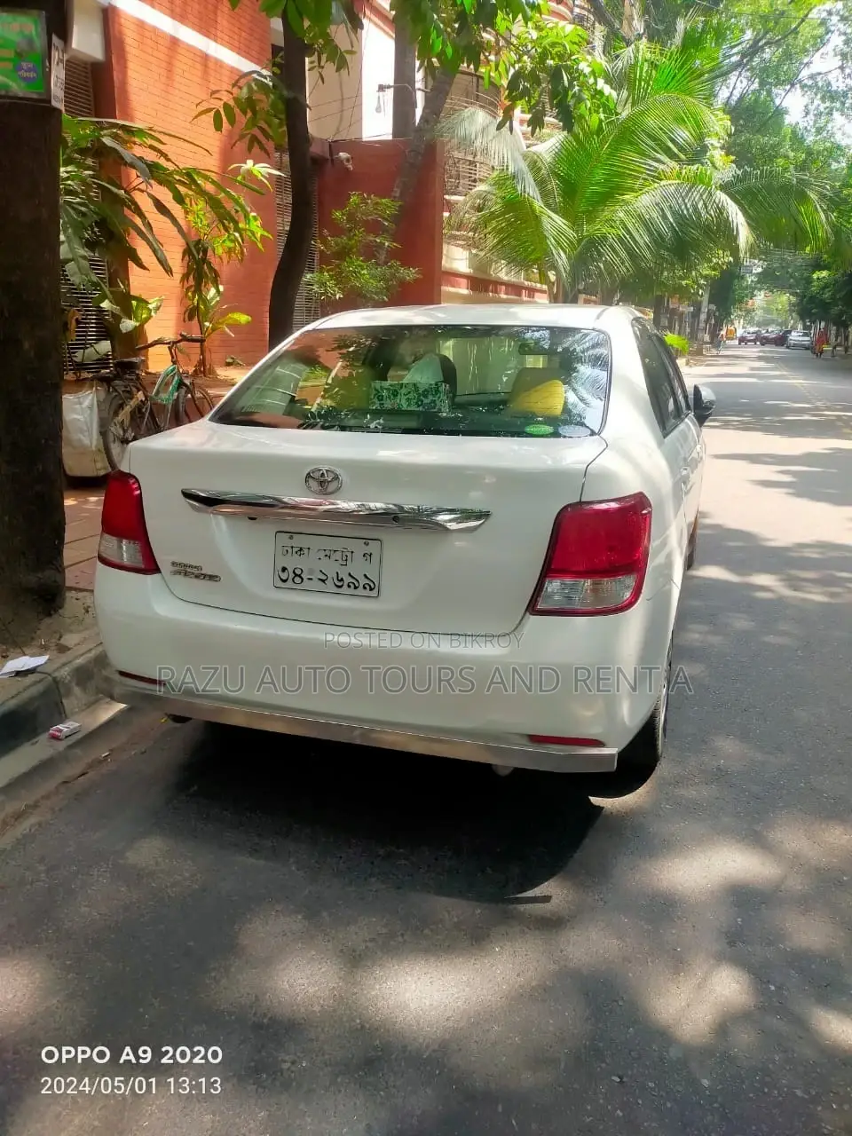 Toyota Axio For Rent