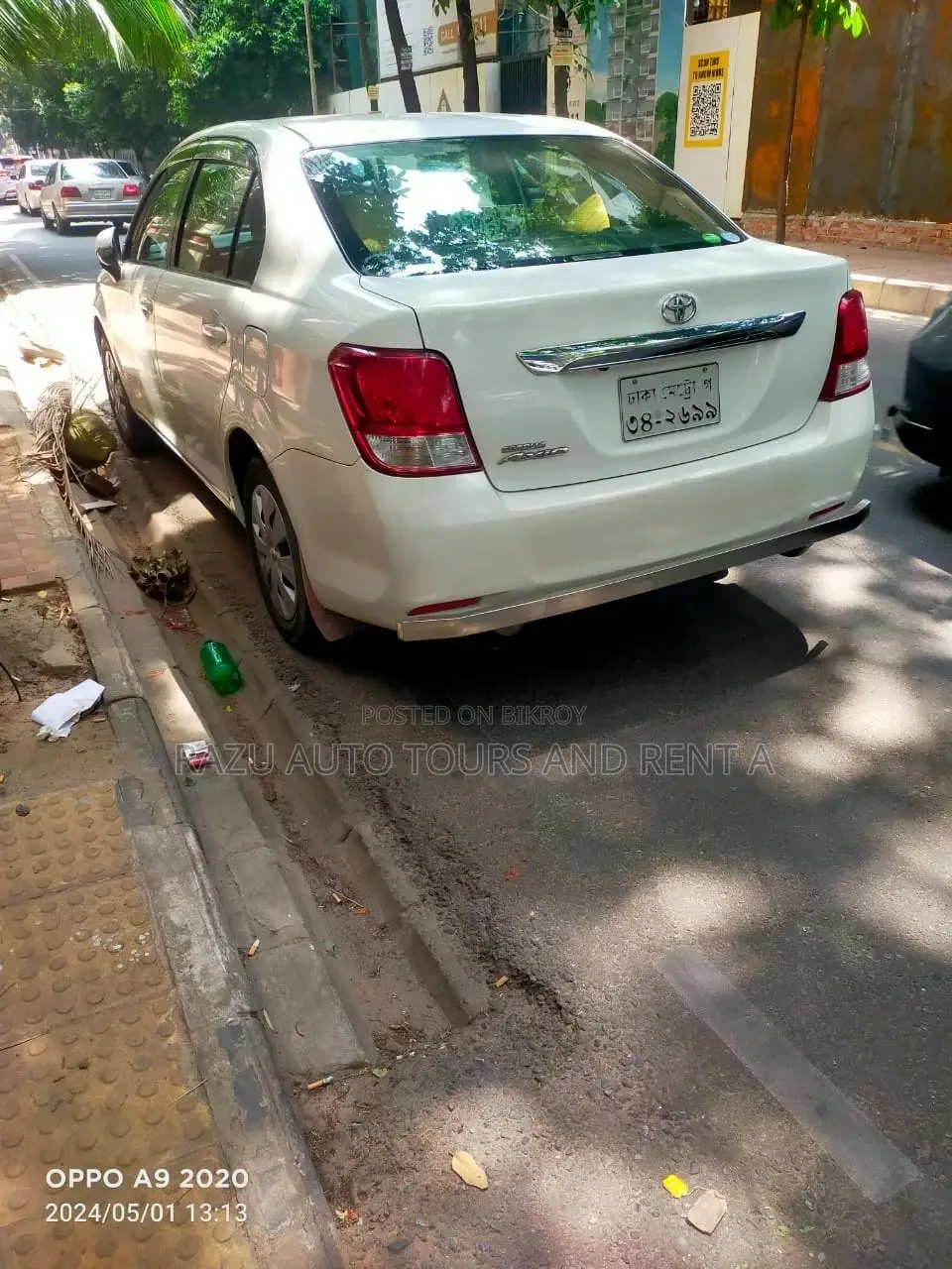 Toyota Axio For Rent