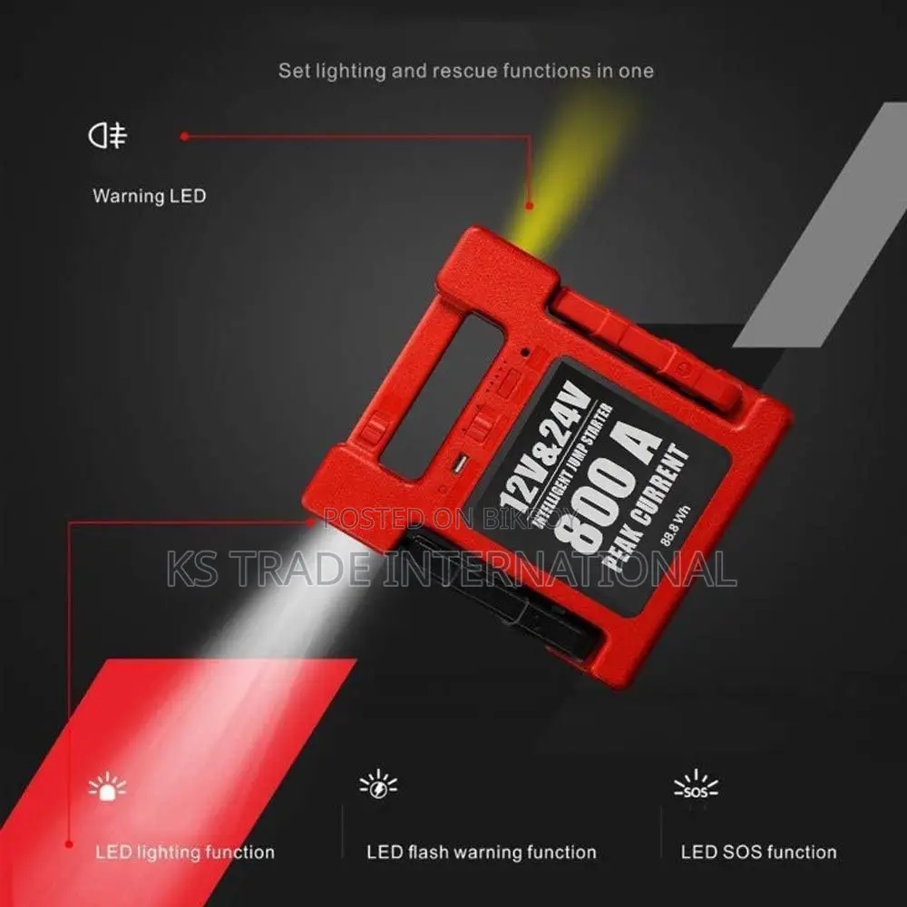 27,000mAh Rechargeable Jump Starter