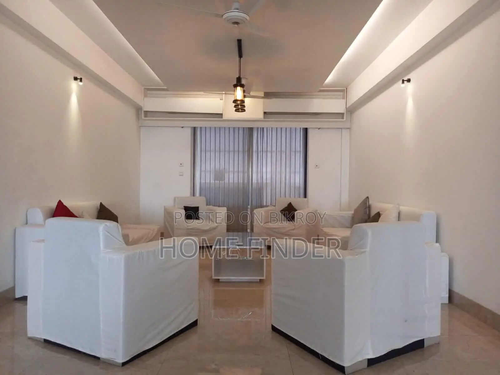 4 Bed 3300 Sqft Furnished Flat Rent in Gulshan