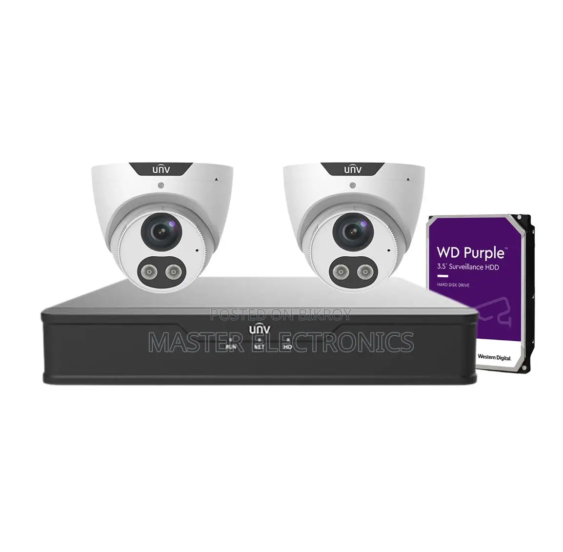UNV/Hikvision CCTV 2 Camera 📦 Package