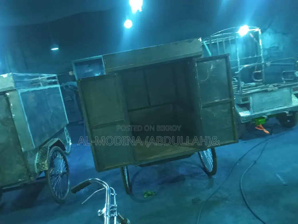 মডেল:1206_চিকন চাকা- বেকারি ভ্যান - পায়ে চালিত