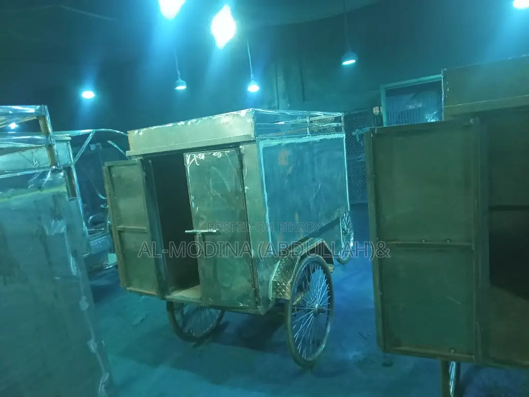 মডেল:1206_চিকন চাকা- বেকারি ভ্যান - পায়ে চালিত