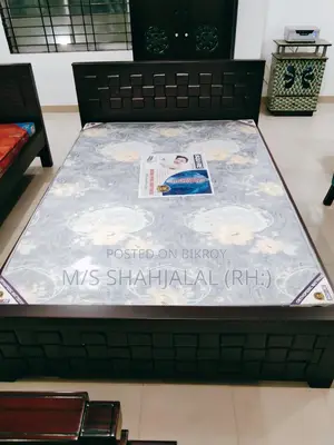 লেকার প্রসেসিং উড খাট কুইন সাইজ