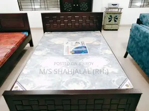 লেকার প্রসেসিং উড খাট কুইন সাইজ