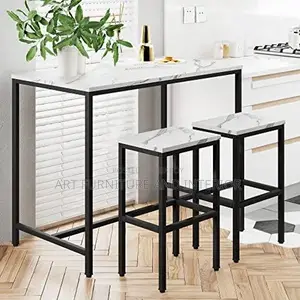Bar Table and Chairs Set - 02