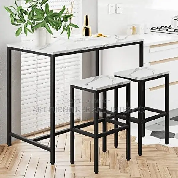 Bar Table and Chairs Set - 02