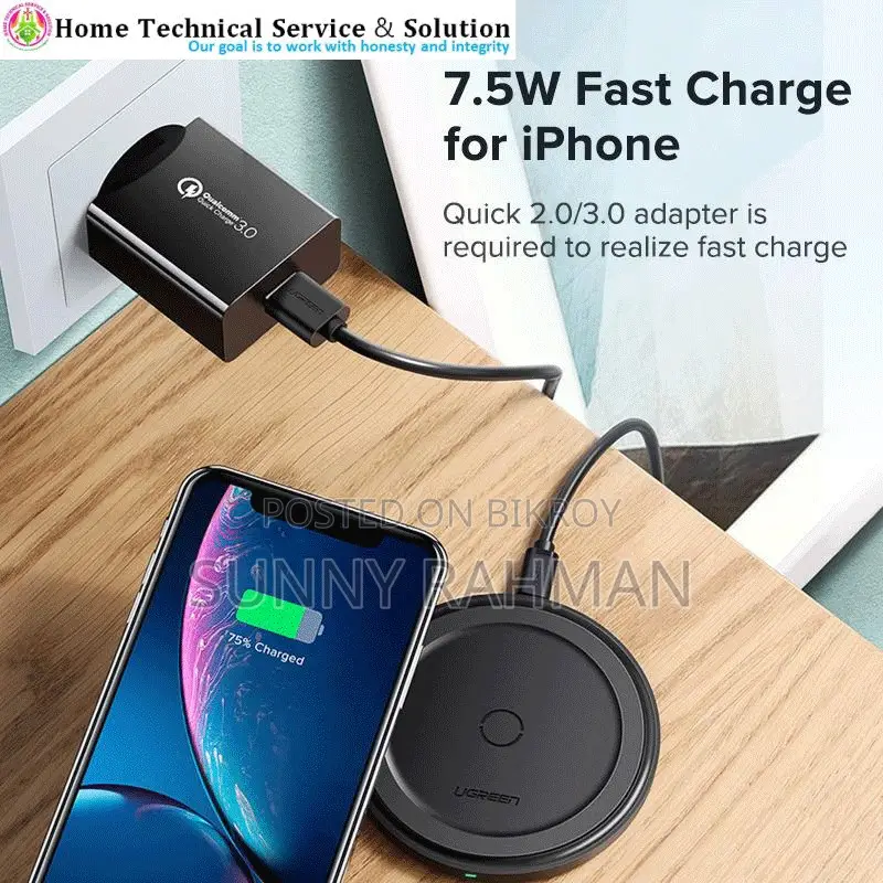 Ugreen Wireless Charger Qi Type