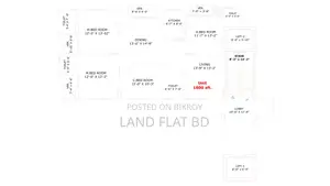 1800 SFT Flat for Sale at River View Project, Ghatarchar Laboni Point