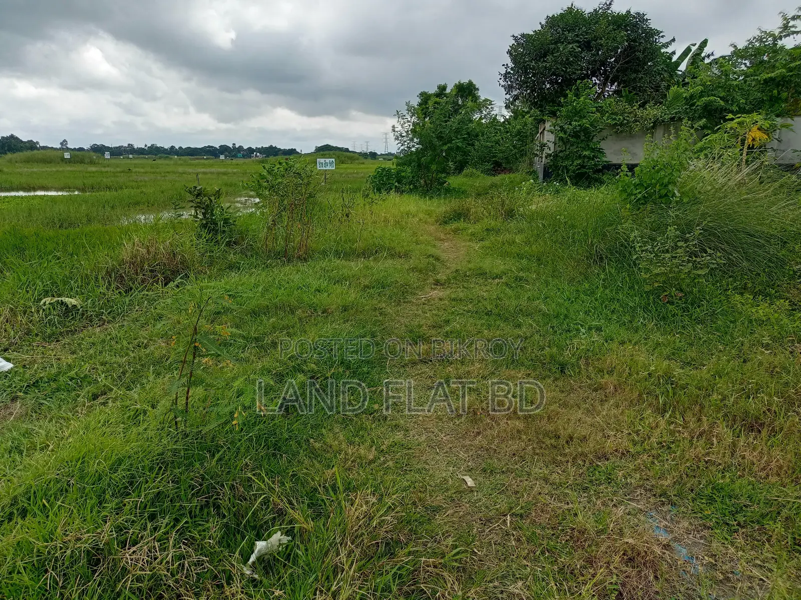 সম্পূর্ণ কোলাহলমুক্ত প্রাকৃতিক পরিবেশ @ 5 কাঠা জমি বিক্রি হইবে