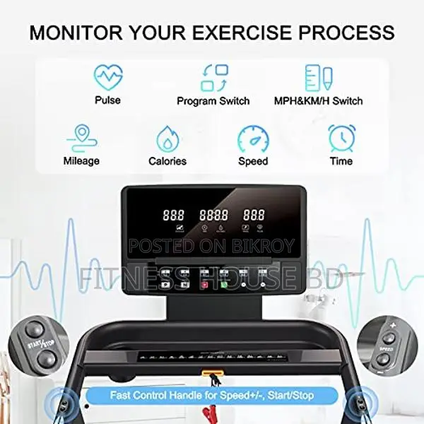 OMA 3308EB Motorized Treadmill DC 2.5HP Motor