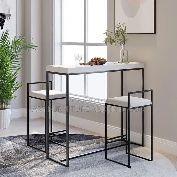 Bar Table and Chairs Set - 01