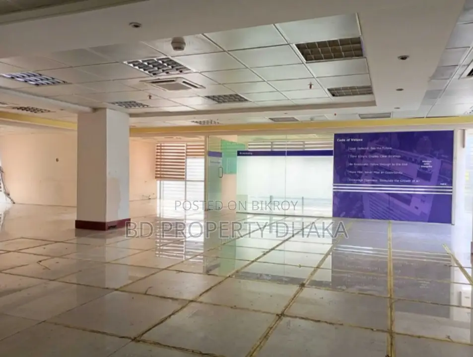 8000 Sqft Open Commercial Space Rent In Gulshan Avenue