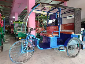Model _1009_Half-Roof Rickshaw _Front Poly
