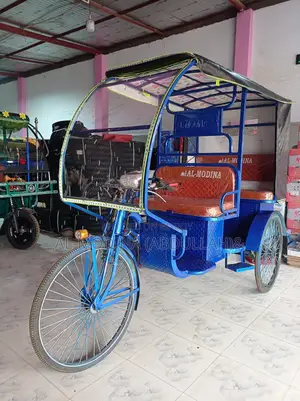 Model _1009_Half-Roof Rickshaw _Front Poly