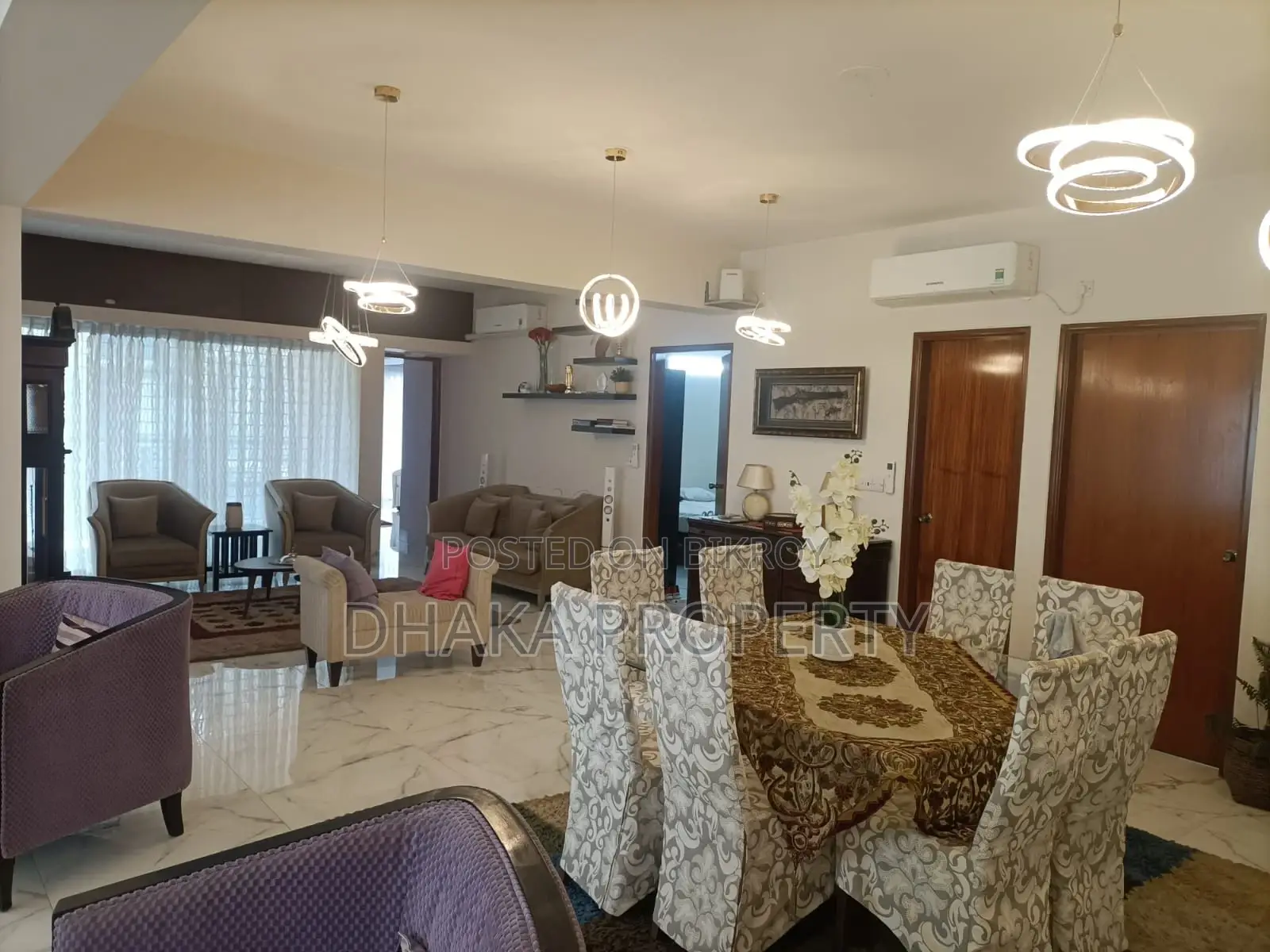 Gorgeous Full-Furnished Apartment Rent in Gulshan