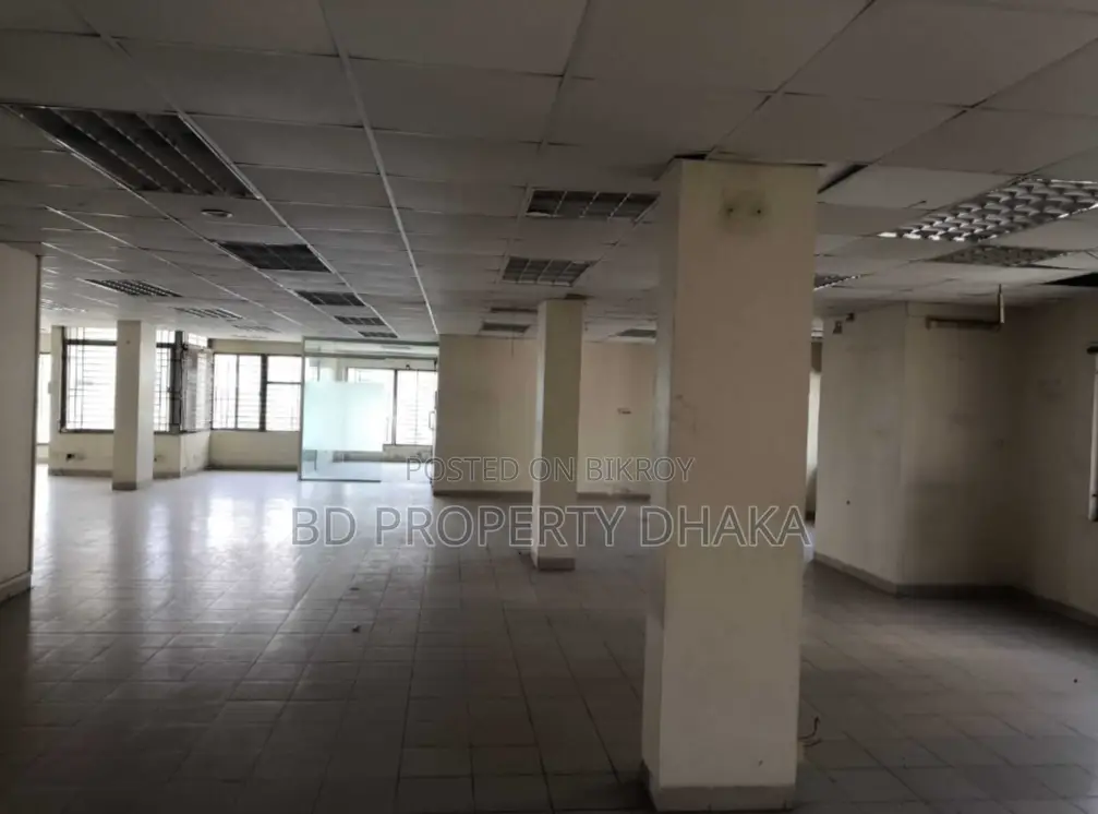 6050 Sqft Open Commercial Space Rent in Banani