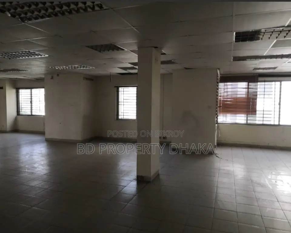 6050 Sqft Open Commercial Space Rent in Banani