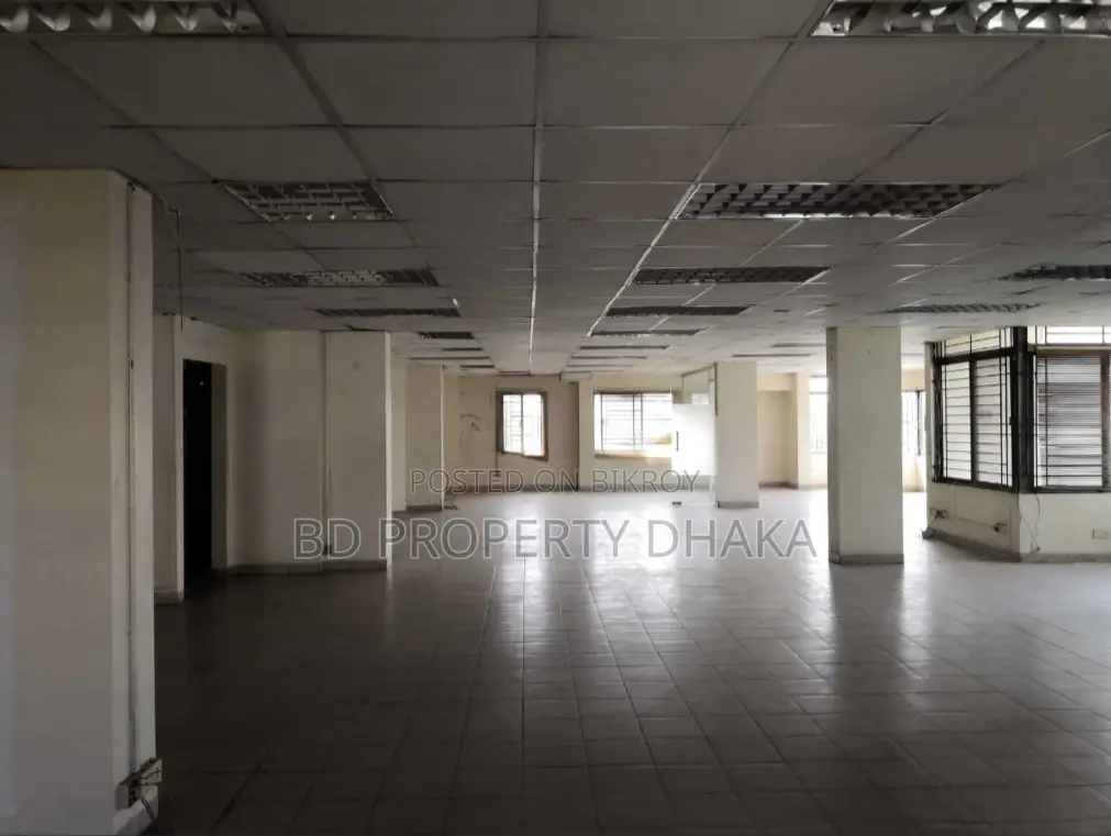 6050 Sqft Open Commercial Space Rent in Banani
