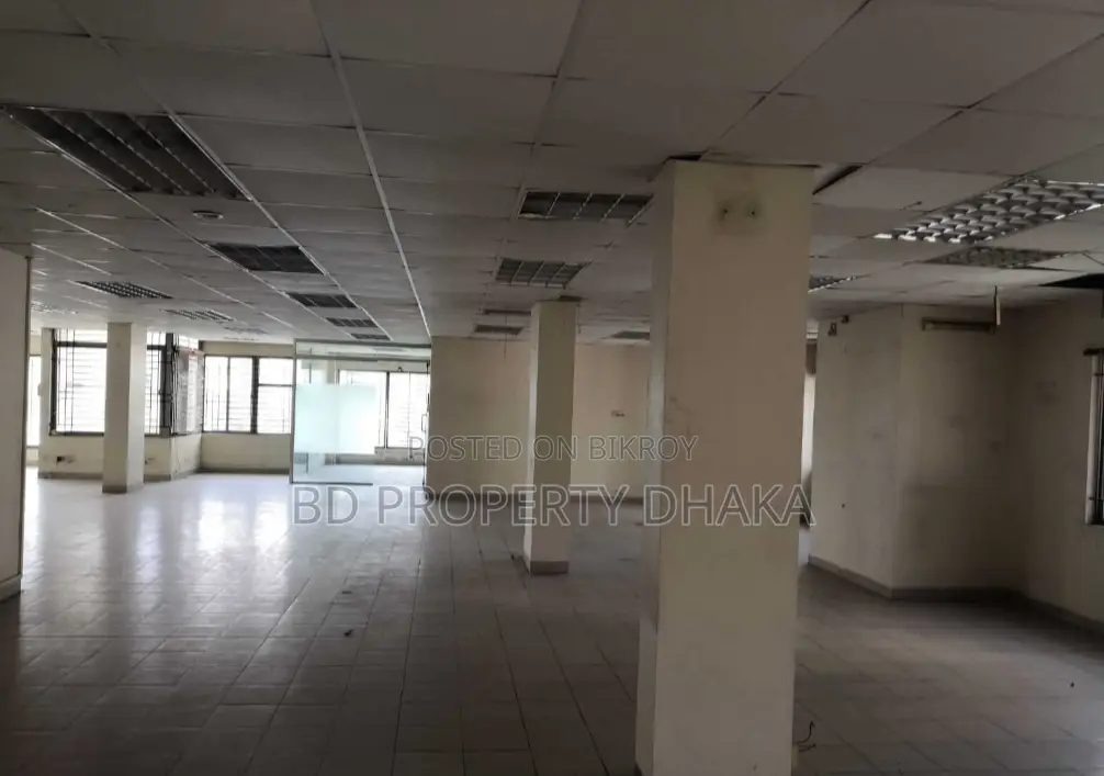 6050 Sqft Open Commercial Space Rent in Banani