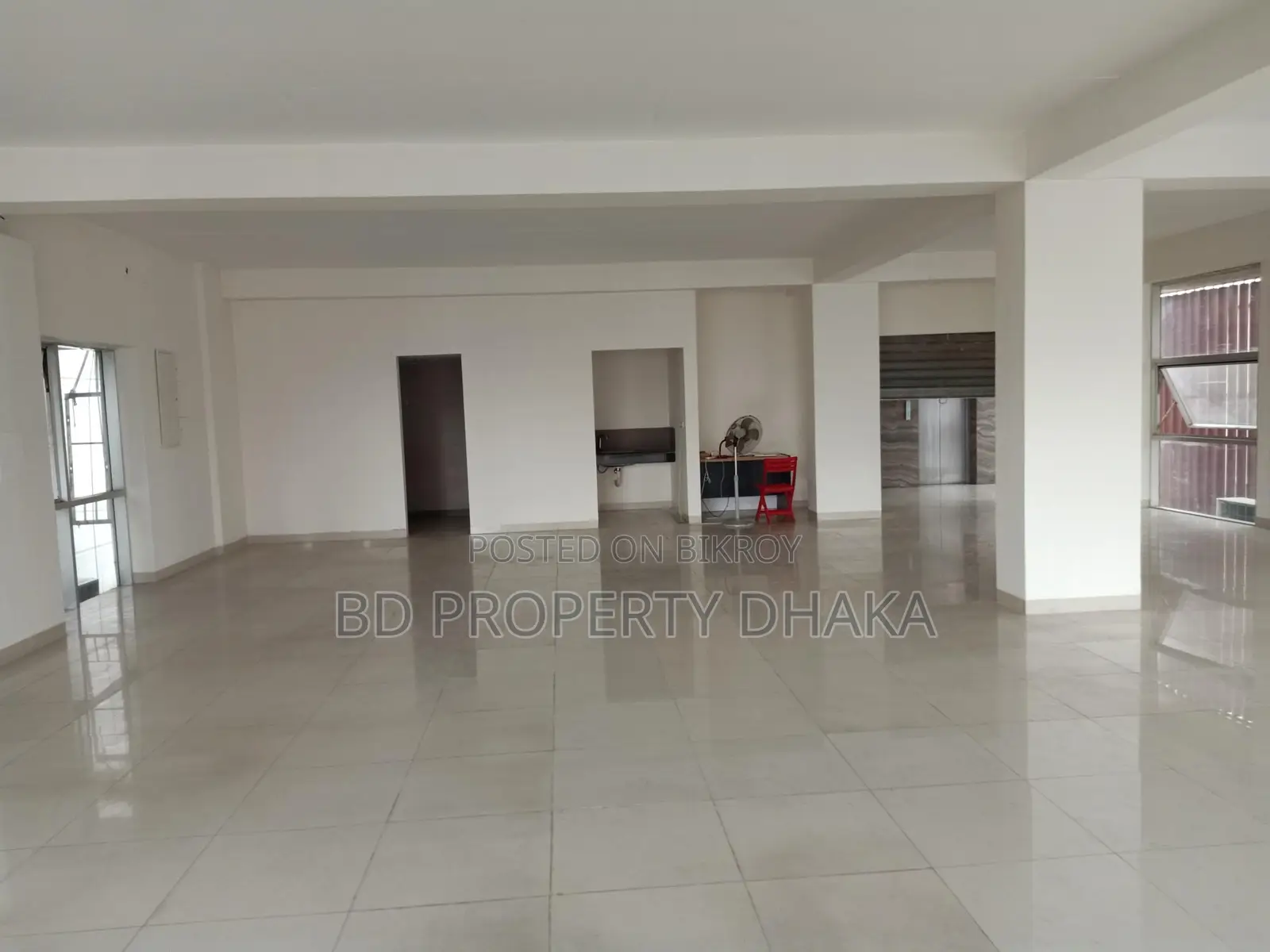 2630 Sqft Open Commercial Space for Rent in Banani