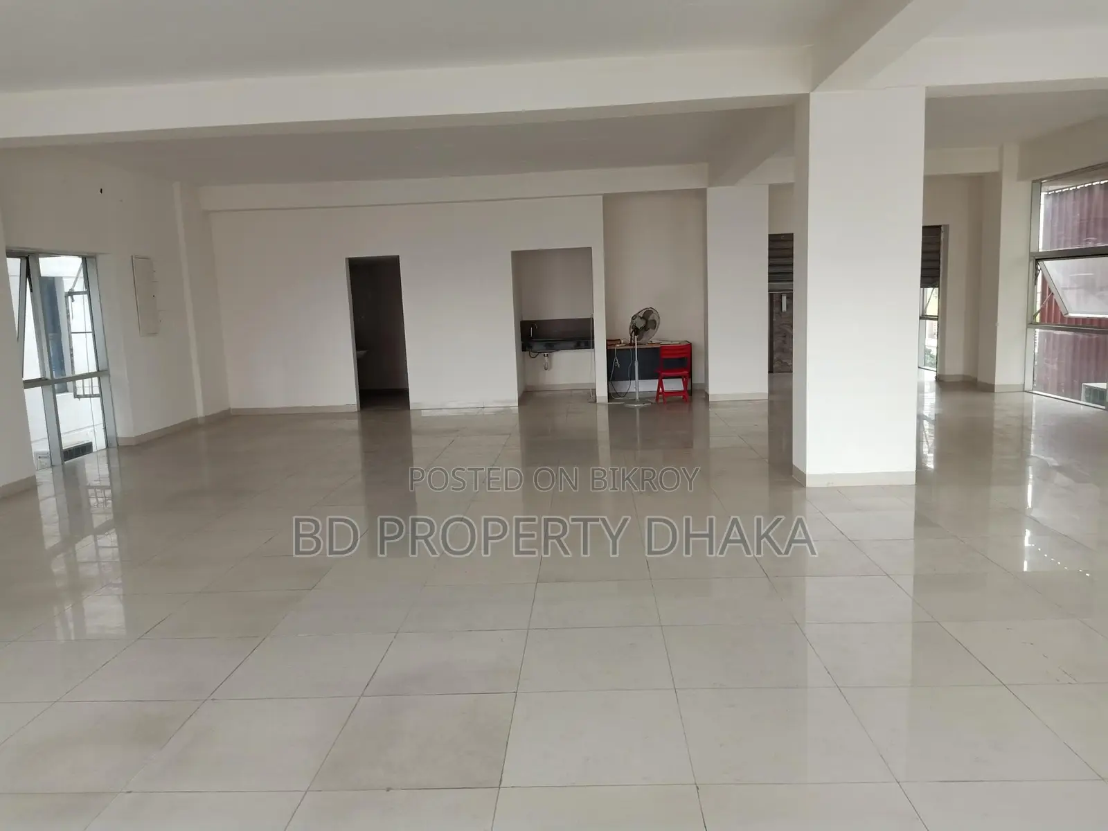 2630 Sqft Open Commercial Space for Rent in Banani