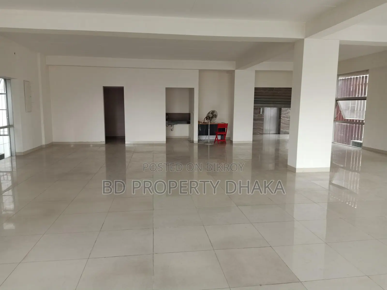 2630 Sqft Open Commercial Space for Rent in Banani