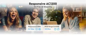 Cudy WR1200 AC1200 Dual Band WiFi Router