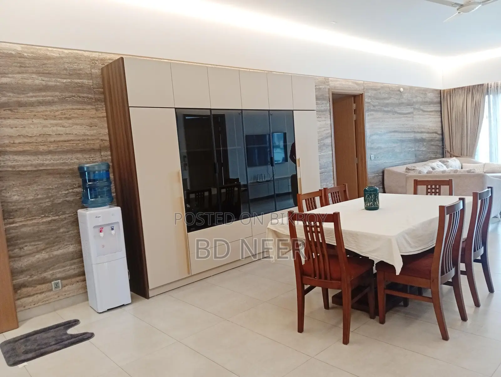 Ultra Mordent Gym Swimming 4 Bed Full Furnished Flat Rent in Gulshan-2