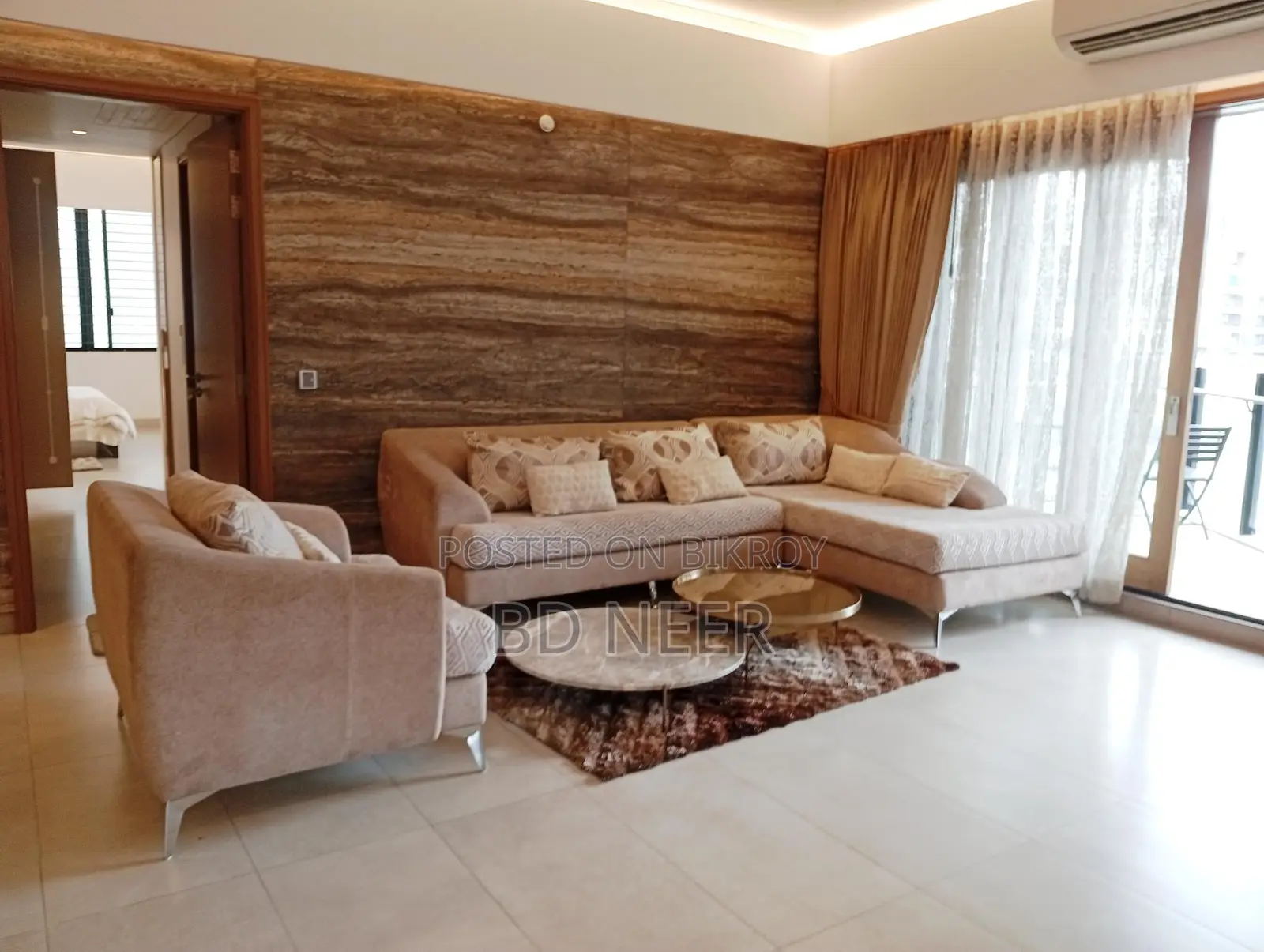 Ultra Mordent Gym Swimming 4 Bed Full Furnished Flat Rent in Gulshan-2
