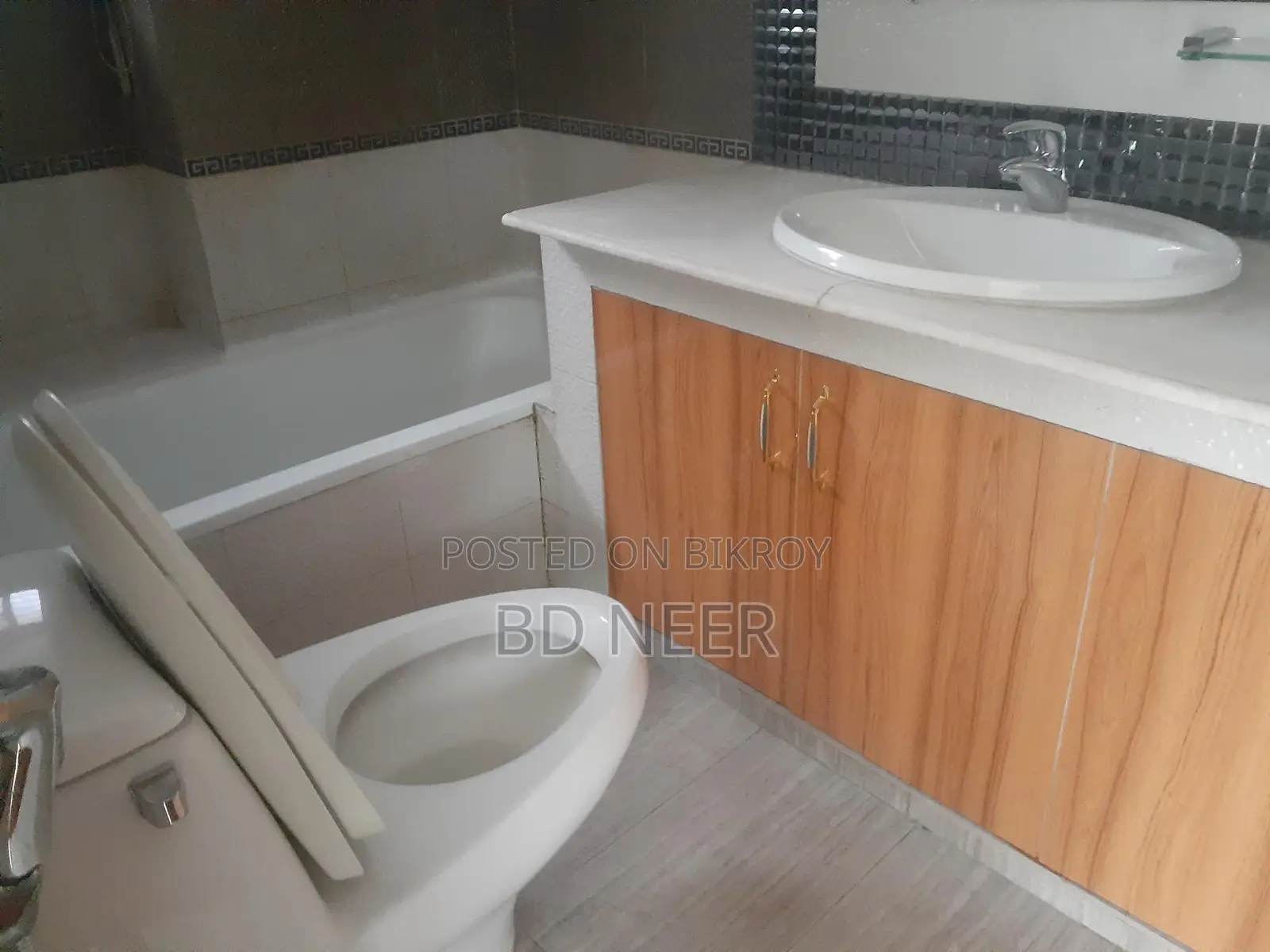 Gym Swimming Pool 3Bed Open Kitchen Furniture Flat Rent in Gulshan-2