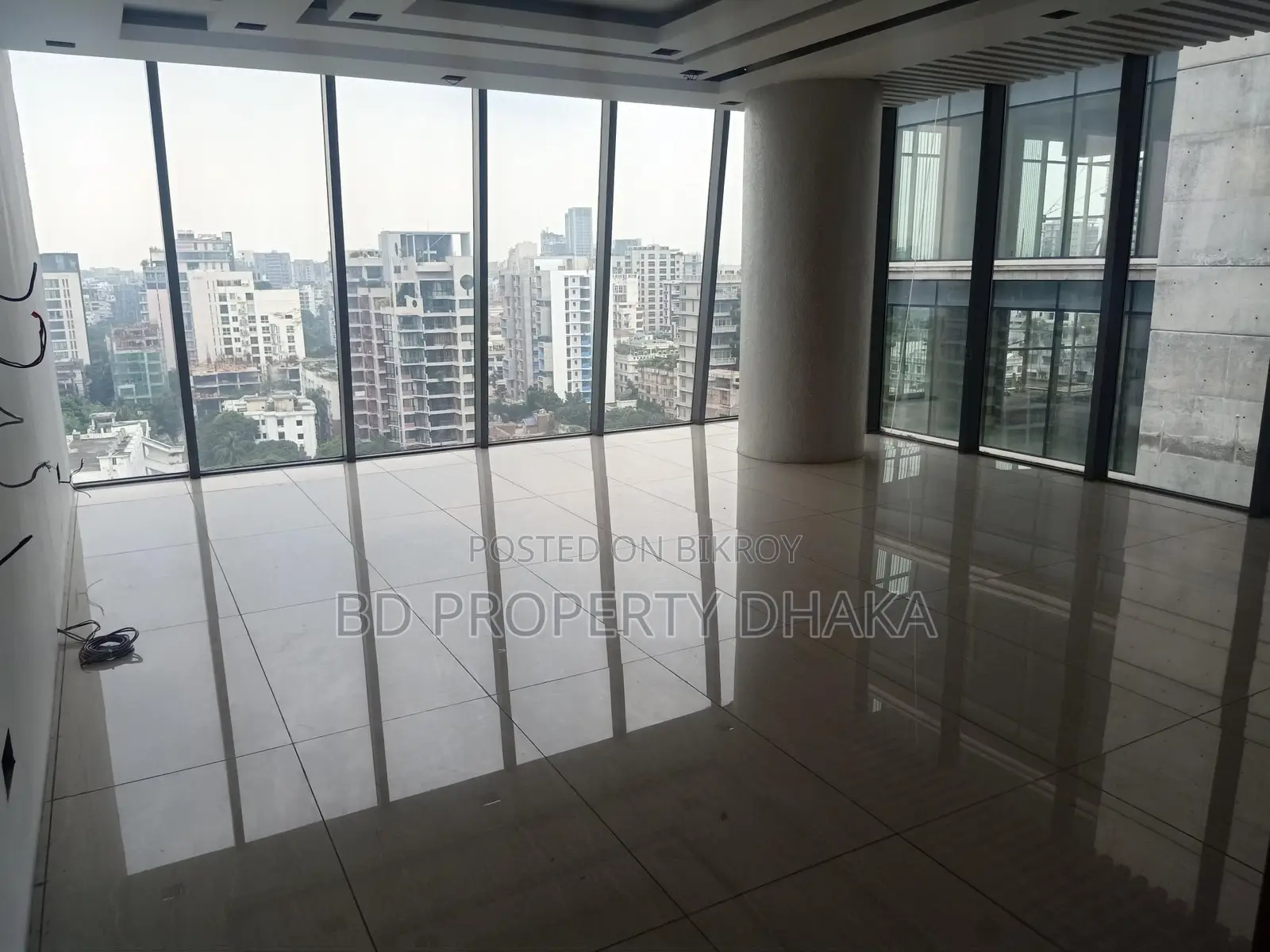 Brand New Modern Open Commercial Space Rent In Gulshan Avenue