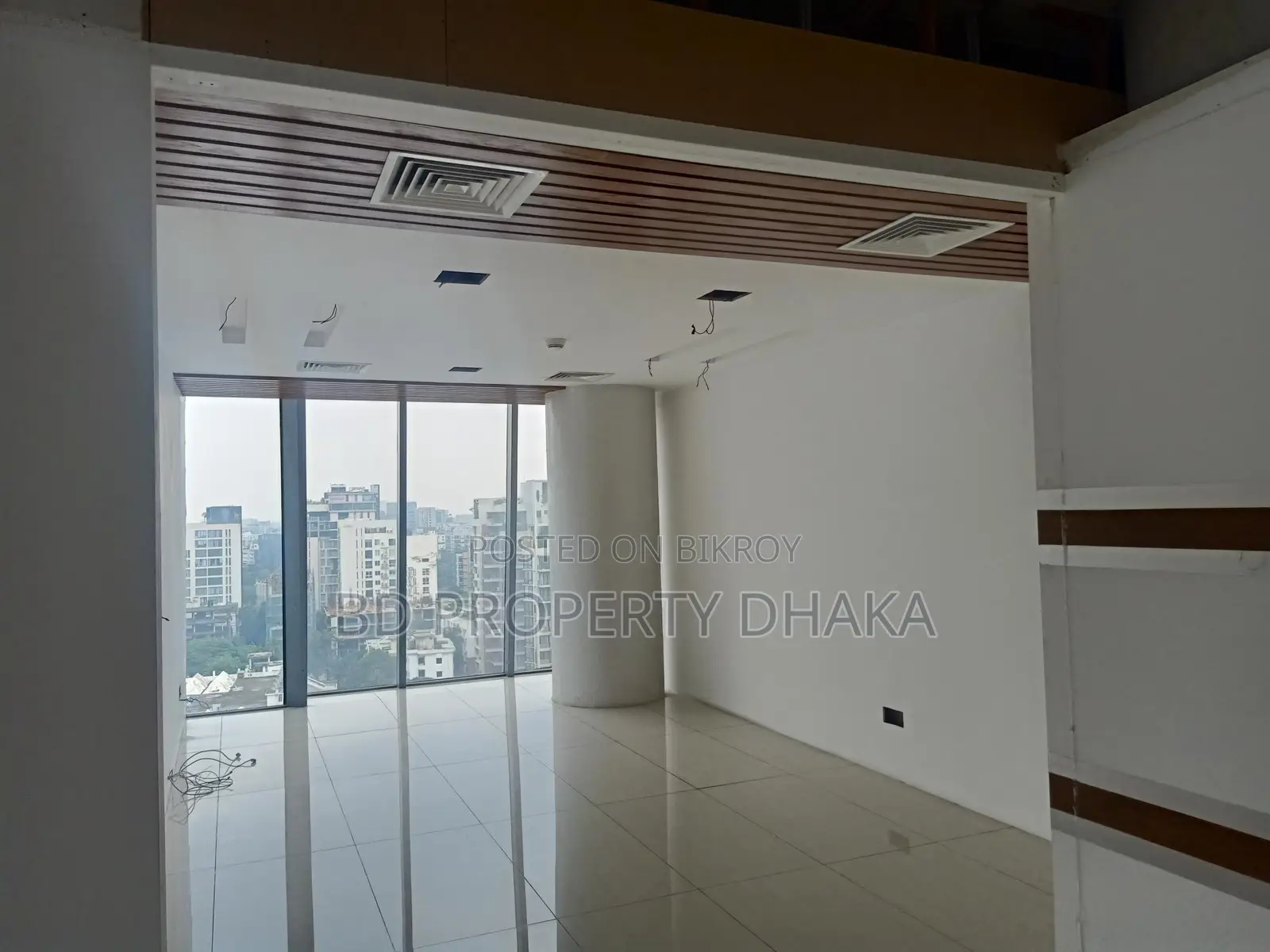 Brand New Modern Open Commercial Space Rent In Gulshan Avenue