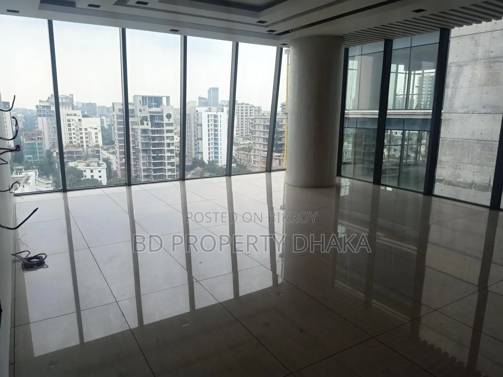 Brand New Modern Open Commercial Space Rent In Gulshan Avenue