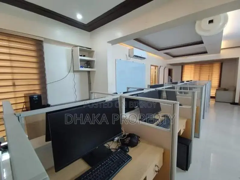 3300-Sqft Furnished Ready Office Rent in Banani