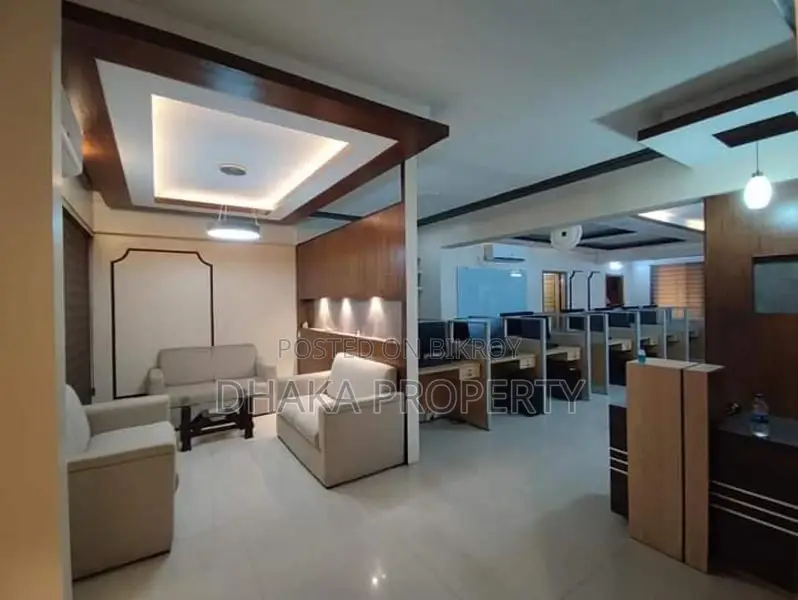 3300-Sqft Furnished Ready Office Rent in Banani