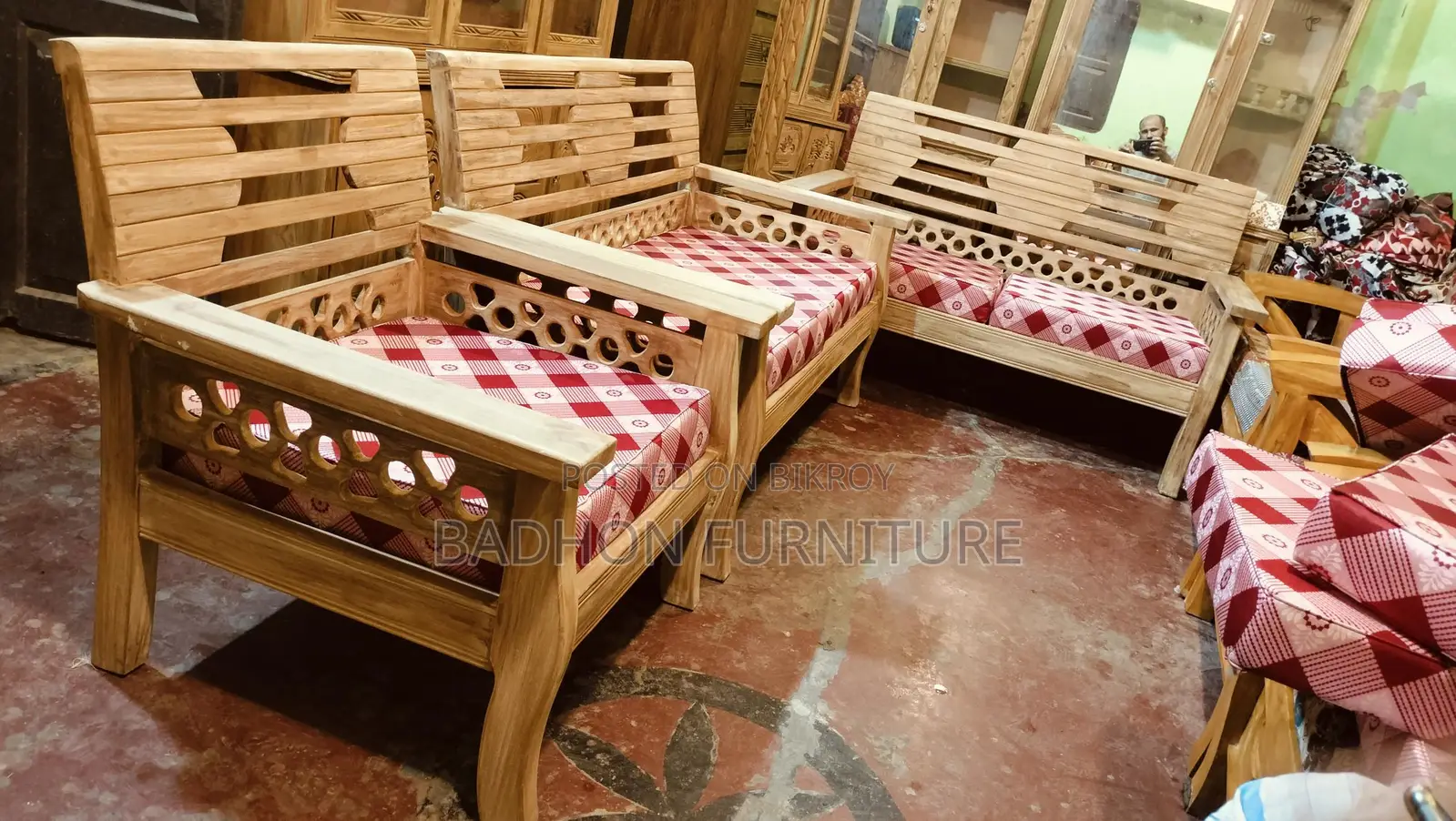 Chittagong teak sofa set will be sold