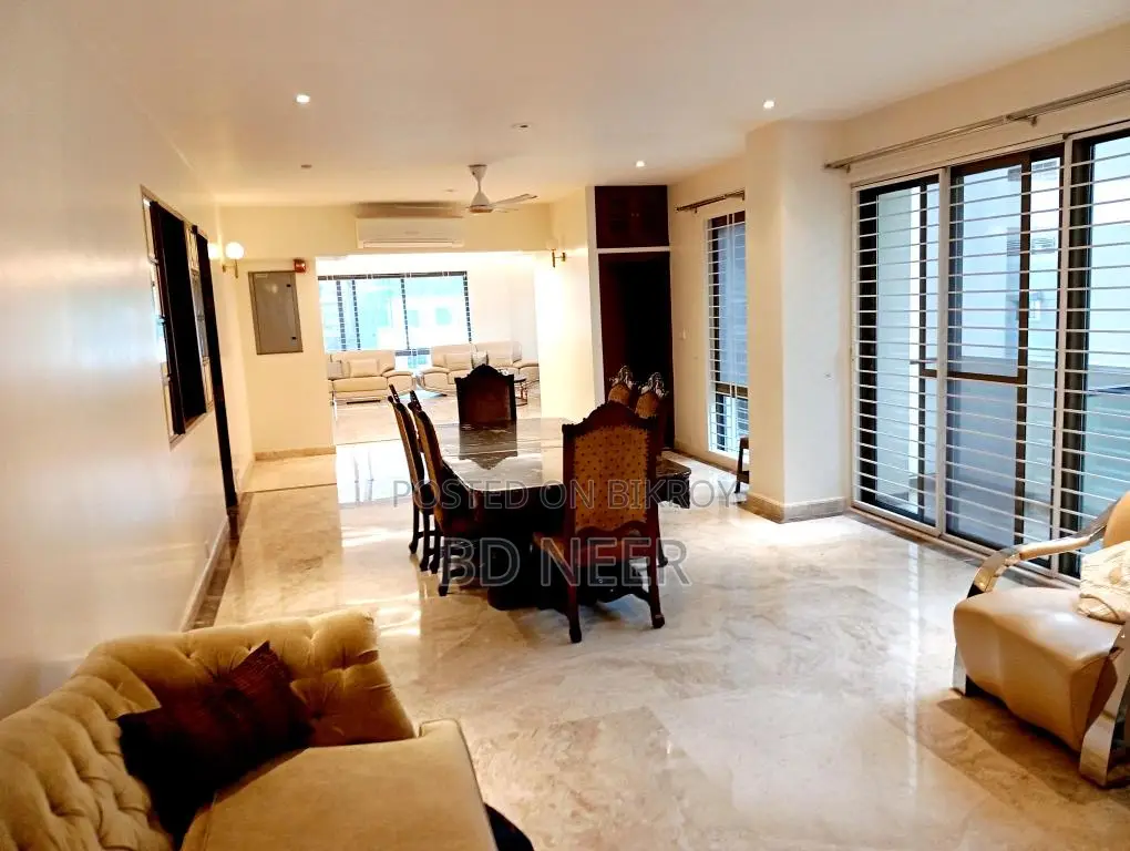 Luxury Furniture 4 Bedroom Apt. Rent in Gulshan-1