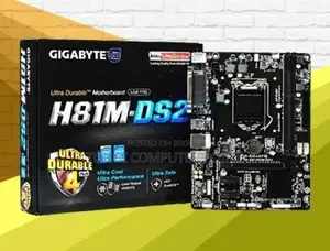 New Gigabyte h81m Motherboard with 1 Year Warranty