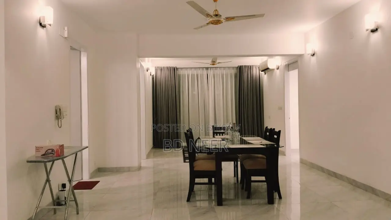 Furnished 3_Bed Room Flat Rent in Gulshan