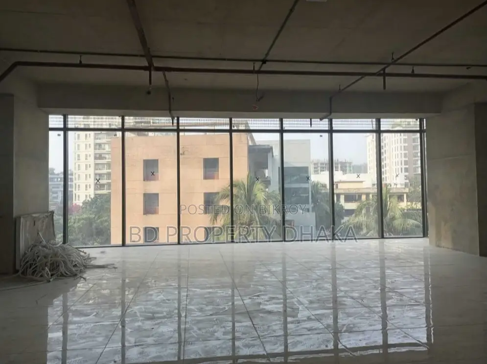 3820 Sqft Open Commercial newly building Rent. in Gulshan