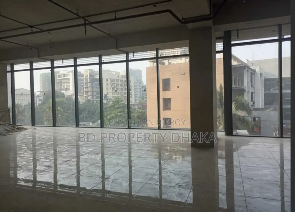 3820 Sqft Open Commercial newly building Rent. in Gulshan