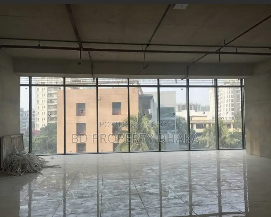 3820 Sqft Open Commercial newly building Rent. in Gulshan