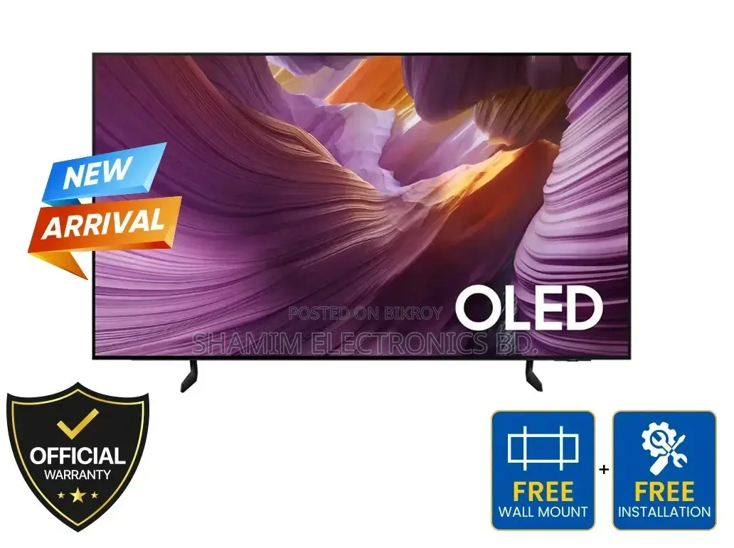 Samsung 55 Inch OLED 4K Vision AI Smart TV 2025 (55S85F)