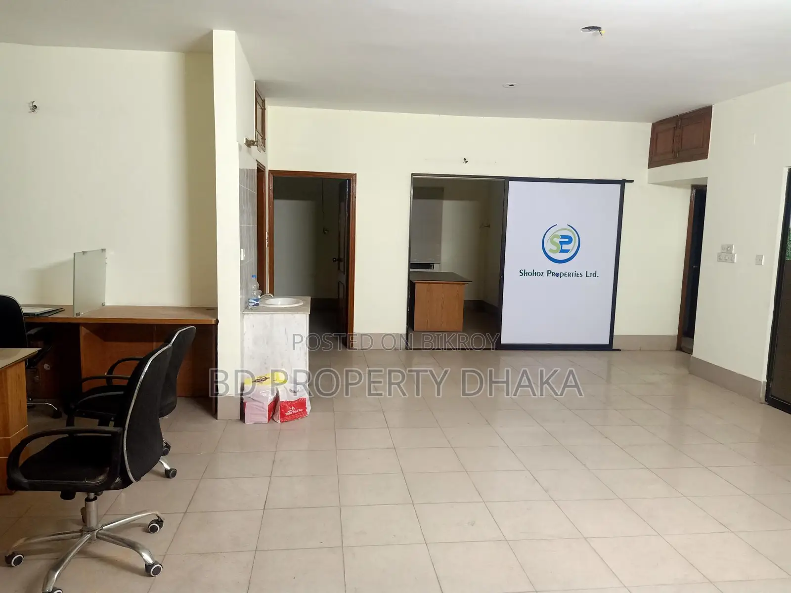 2550 Sqft Nice Office space rent in Banani