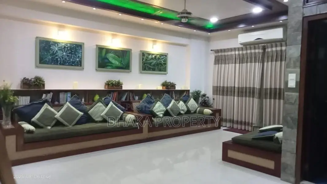 ২৮০০ বর্গফুট সম্পূর্ণ ফার্নিশড জিম ও সুইমিং পুলসহ অ্যাপার্টমেন্ট গুলশানে ভাড়ার জন্য