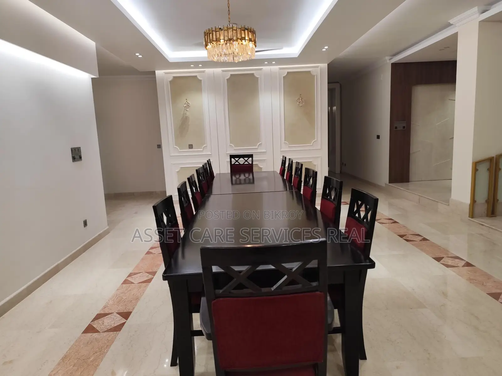 7500-Sqft Furnished 5-Bedroom Luxurious Sunlight Apartment for Rent in Baridhara